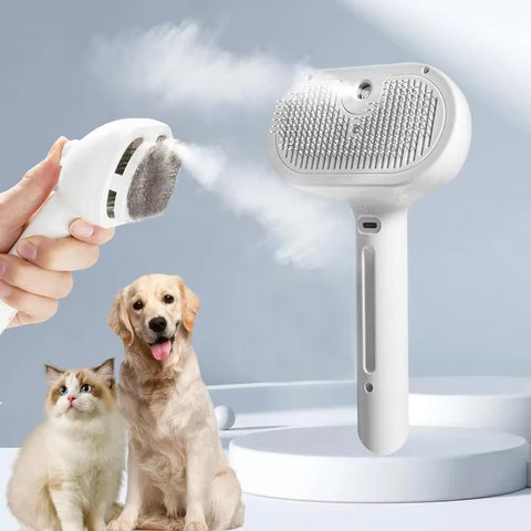 Pet Steam Spray Comb
